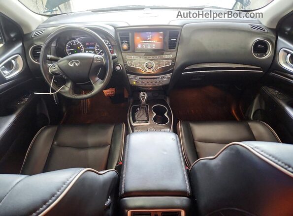 5N1DL0MNXLC537598 2020 INFINITI QX60 Черный Вид панели приборов