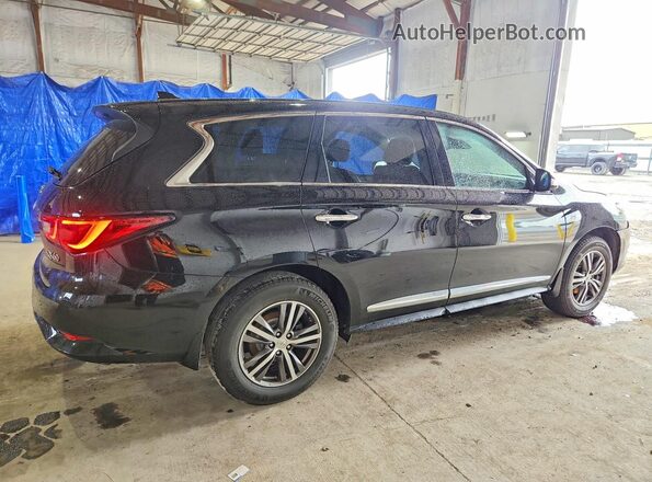 5N1DL0MNXLC537598 2020 INFINITI QX60 Черный Задняя правая четверть