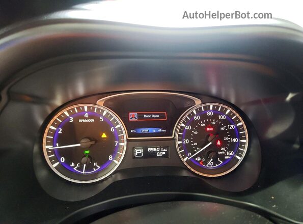 5N1DL0MNXLC537598 2020 INFINITI QX60 Черный Вид щитка приборов