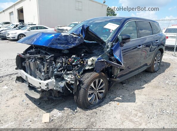 5N1DL1ER9PC369269 2023 INFINITI QX60 Dark Blue Widok z przodu