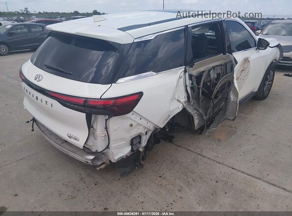 5N1DL1ER9RC358940 2024 INFINITI QX60 Белый Задняя правая четверть