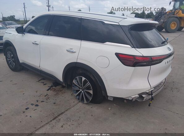 5N1DL1ER9RC358940 2024 INFINITI QX60 Белый Задняя левая четверть