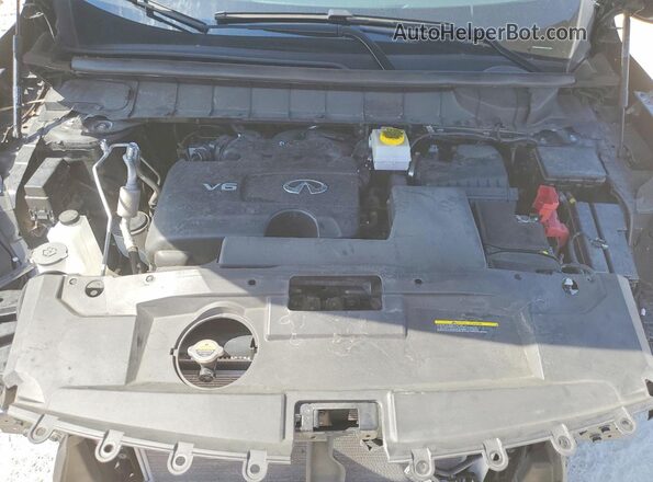 5N1DL1ERXRC346862 2024 INFINITI QX60 Black ძრავის განყოფილების ხედი