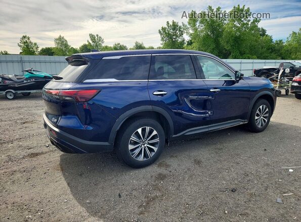 5N1DL1ES4RC336430 2024 INFINITI QX60 Blue უკანა მარჯვენა
