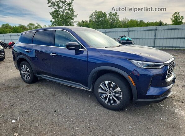 5N1DL1ES4RC336430 2024 INFINITI QX60 Blue წინა მარჯვენა