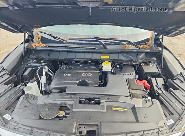 5N1DL1ES4RC336430 2024 INFINITI QX60 Blue ძრავის განყოფილების ხედი