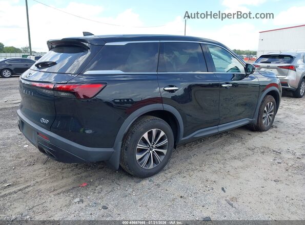 5N1DL1ES8PC364566 2023 INFINITI QX60 Black Tył prawy