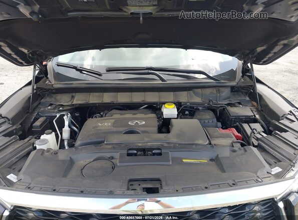 5N1DL1ES8PC364566 2023 INFINITI QX60 Black Widok z tyłu