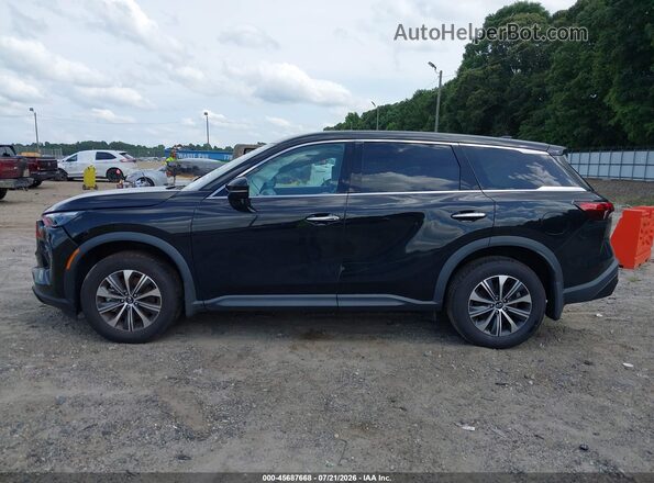 5N1DL1ES8PC364566 2023 INFINITI QX60 Black Widok wnętrza 360 stopni
