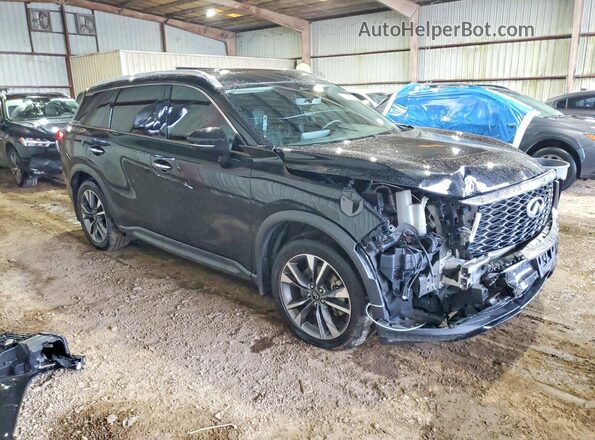 5N1DL1FR6PC363878 2023 INFINITI QX60 Black Առջևի աջ