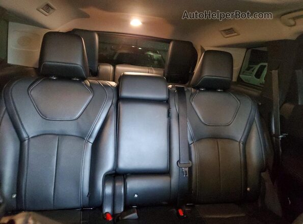 5N1DL1FR6PC363878 2023 INFINITI QX60 Black Հետևի նստատեղերի տեսք