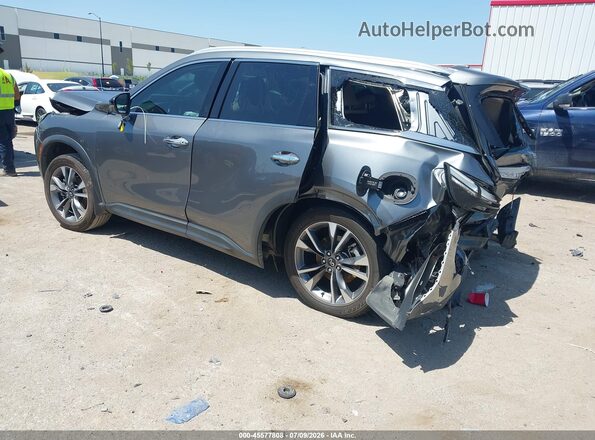 5N1DL1FR6RC336540 2024 INFINITI QX60 Gray უკანა მარცხენა