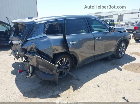 5N1DL1FR6RC336540 2024 INFINITI QX60 Gray უკანა მარჯვენა