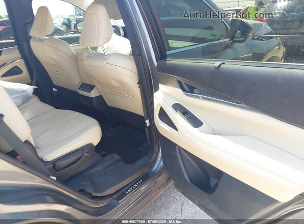 5N1DL1FR6RC336540 2024 INFINITI QX60 Gray VIN კოდის სტიკერის ხედი