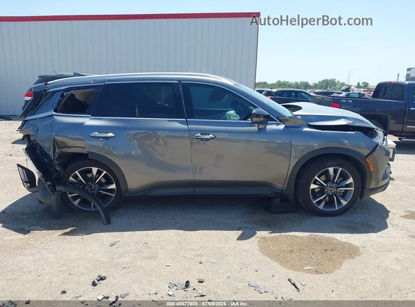 5N1DL1FR6RC336540 2024 INFINITI QX60 Gray უკანა სალონის ხედი
