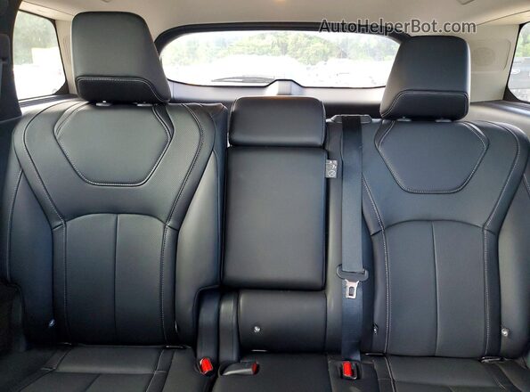 5N1DL1FR9RC350593 2024 INFINITI QX60 White უკანა სავარძლების ხედი