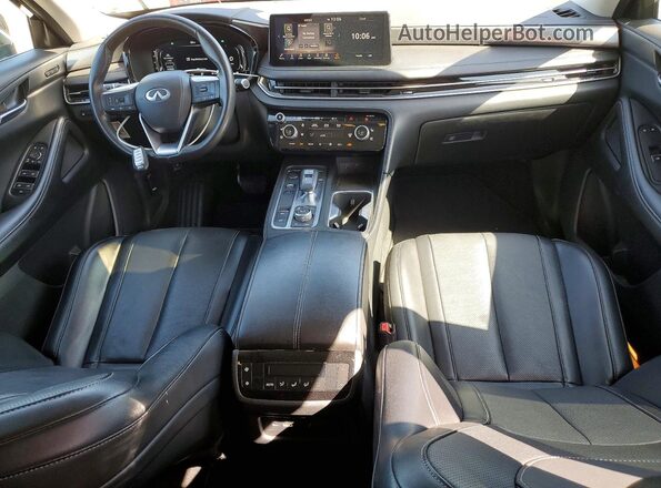 5N1DL1FR9RC350867 2024 INFINITI QX60 Black Vista del salpicadero