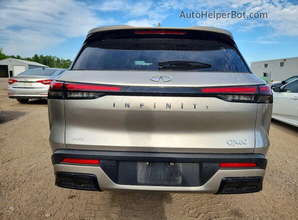 5N1DL1FS2PC362262 2023 INFINITI QX60 Tan უკანა ხედი