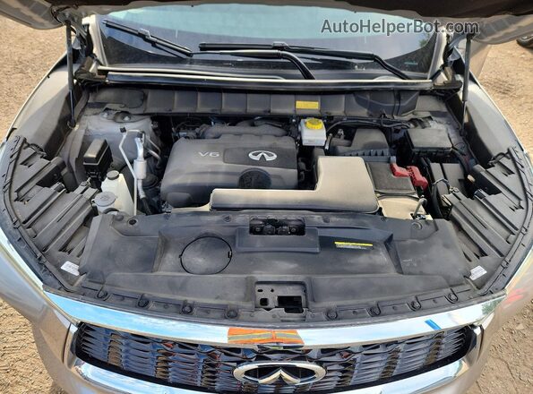5N1DL1FS2PC362262 2023 INFINITI QX60 Tan ძრავის განყოფილების ხედი