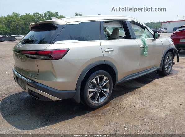 5N1DL1FS4PC331515 2023 INFINITI QX60 Gold Հետևի աջ