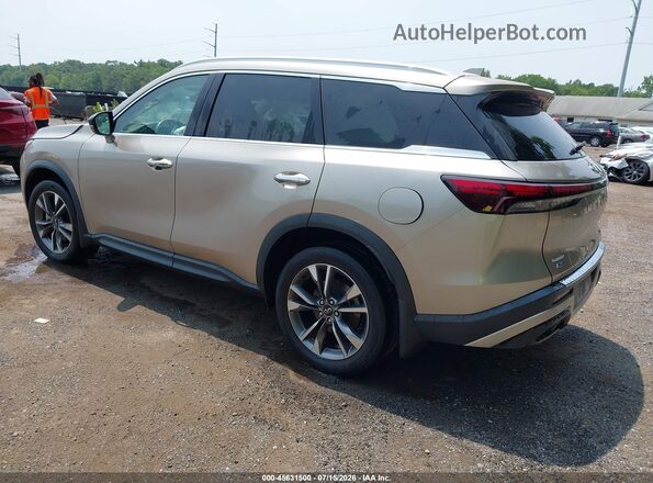5N1DL1FS4PC331515 2023 INFINITI QX60 Gold Հետևի ձախ