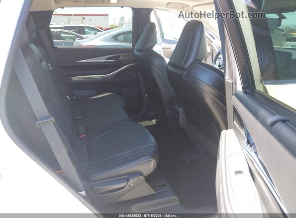 5N1DL1FS5PC349229 2023 INFINITI QX60 White VIN კოდის სტიკერის ხედი