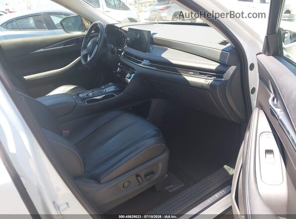 5N1DL1FS5PC349229 2023 INFINITI QX60 White წინა სალონის ხედი