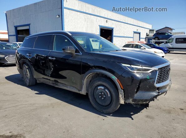 5N1DL1FS5RC338220 2024 INFINITI QX60 Черный Передняя правая четверть