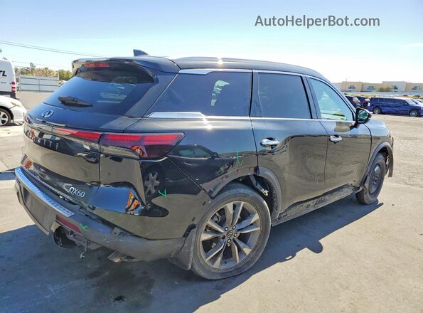 5N1DL1FS5RC338220 2024 INFINITI QX60 Черный Задняя правая четверть