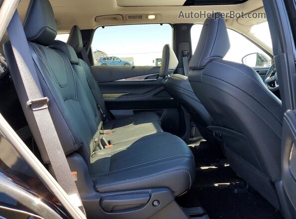 5N1DL1FS5RC338220 2024 INFINITI QX60 Черный Вид задних сидений