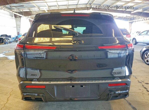 5N1DL1FS7PC366162 2023 INFINITI QX60 Black Vista trasera