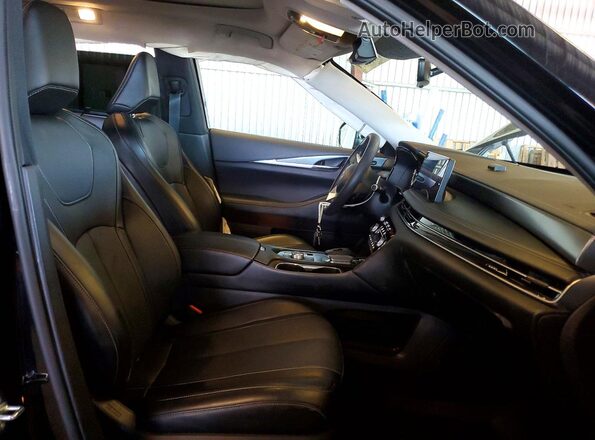 5N1DL1FS7PC366162 2023 INFINITI QX60 Black Vista interior delantera