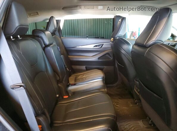 5N1DL1FS7PC366162 2023 INFINITI QX60 Black Vista interior trasera
