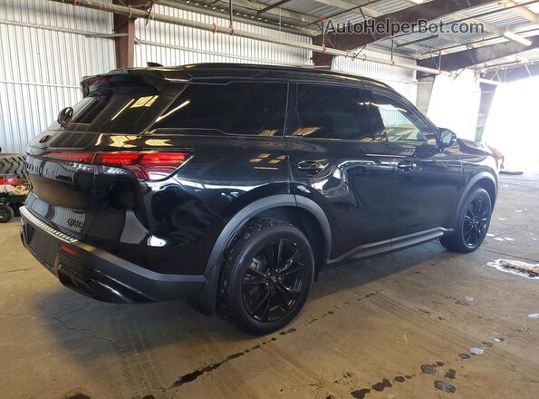 5N1DL1FS7PC366162 2023 INFINITI QX60 Black Trasero derecho
