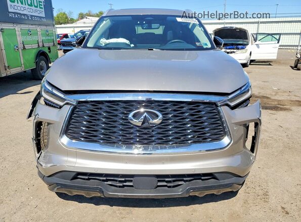 5N1DL1FS8RC338194 2024 INFINITI QX60 Gold Front view