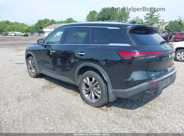 5N1DL1FS9PC347192 2023 INFINITI QX60 Black Հետևի ձախ