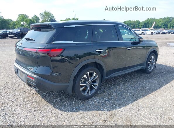 5N1DL1FS9PC347192 2023 INFINITI QX60 Black Հետևի աջ