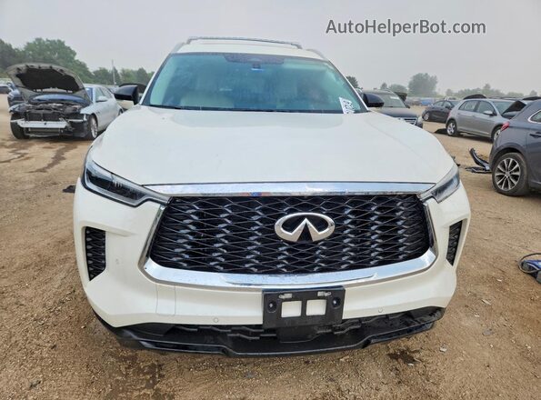 5N1DL1FS9PC355373 2023 INFINITI QX60 White Front view