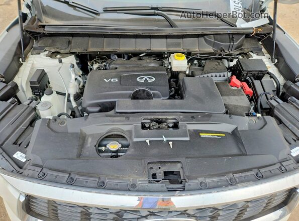 5N1DL1FS9PC355373 2023 INFINITI QX60 White Rear interior view