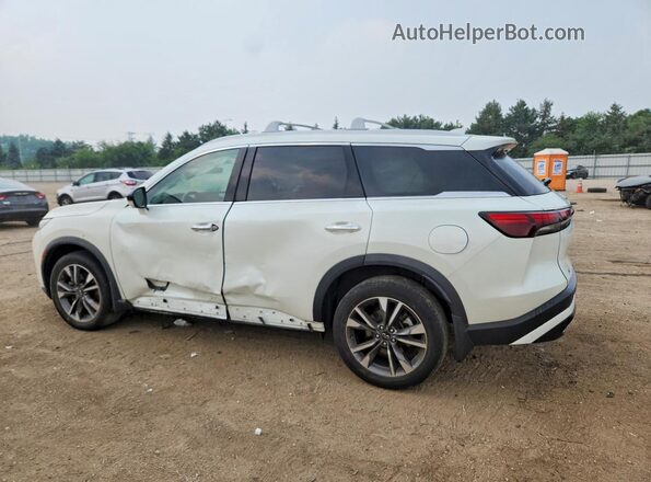 5N1DL1FS9PC355373 2023 INFINITI QX60 White Rear left