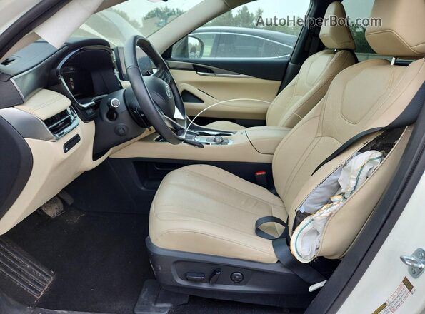 5N1DL1FS9PC355373 2023 INFINITI QX60 White Front interior view