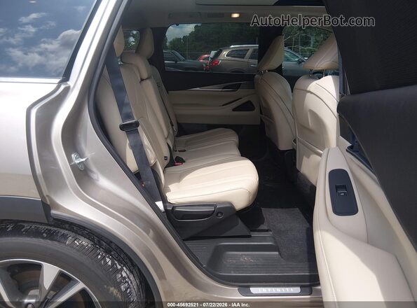 5N1DL1FSXPC350182 2023 INFINITI QX60 Gold VIN კოდის სტიკერის ხედი