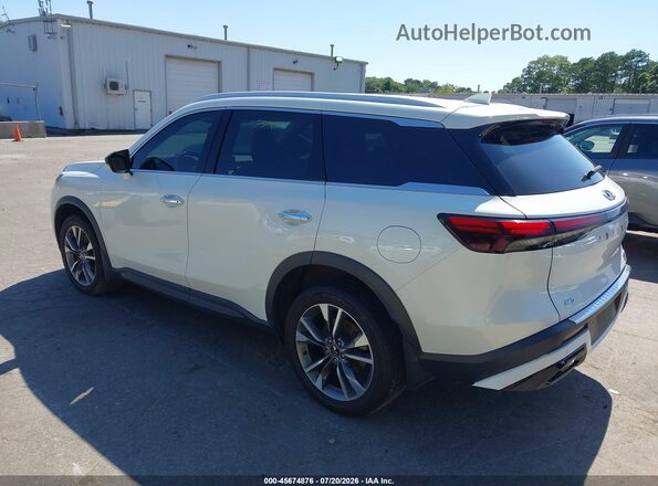 5N1DL1FSXPC374904 2023 INFINITI QX60 White Tył lewy