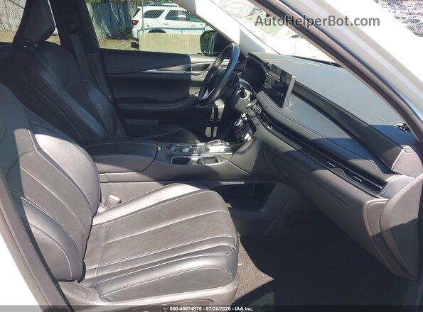 5N1DL1FSXPC374904 2023 INFINITI QX60 White Widok wnętrza z przodu