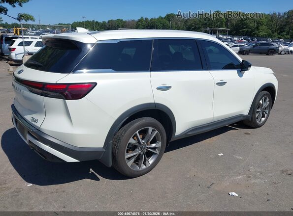 5N1DL1FSXPC374904 2023 INFINITI QX60 White Tył prawy