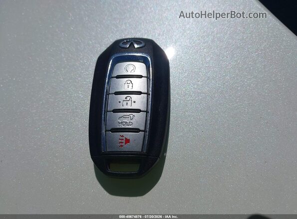 5N1DL1FSXPC374904 2023 INFINITI QX60 White Widok deski rozdzielczej