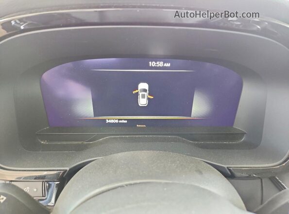 5N1DL1GR9PC330288 2023 INFINITI QX60 Gray Widok zestawu wskaźników