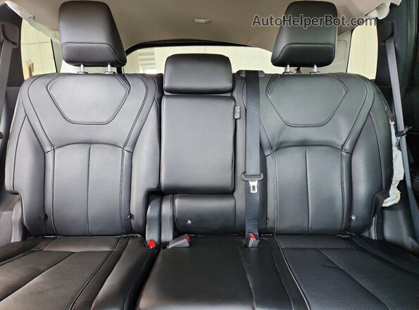 5N1DL1GR9PC330288 2023 INFINITI QX60 Gray Widok tylnych siedzeń