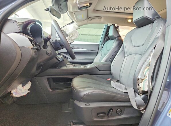 5N1DL1GR9PC330288 2023 INFINITI QX60 Gray Widok wnętrza z przodu