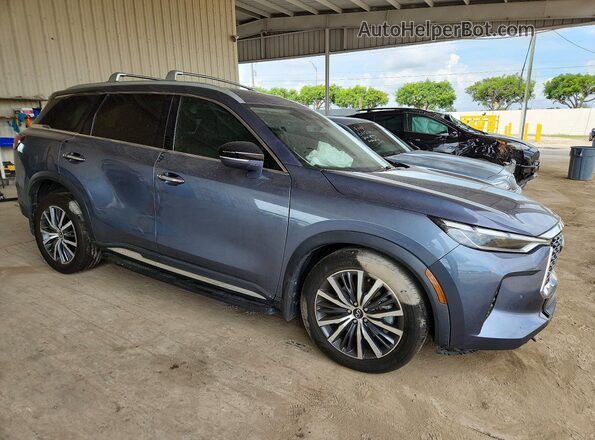 5N1DL1GR9PC330288 2023 INFINITI QX60 Gray Przód prawy